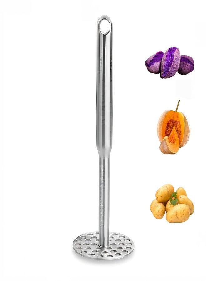 ZORGONS Potato Masher Manual Potato Press for Kitchen Tool,Heavy Duty Stainless Steel Potato Masher Kitchen Tool & Food Masher Potato Smasher Perfect for Bean, Vegetable, Fruits, Avocado, Meat - Image 1