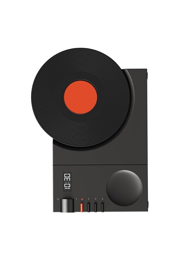 Retro Bluetooth Speaker, Turntable Vintage Record Player Bluetooth Speaker, Old Fashioned Classic Phonograph Speaker Record Player, Cute Look Creative Gift for Office Home Decor - Image 5