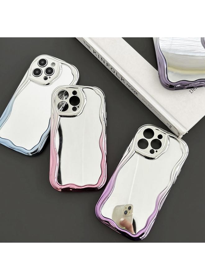 S-TOP Case For iPhone 14 Pro Max Gradient Wave Mirror TPU Phone Case - Image 3