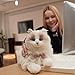 Chongker 248 Interactive Robot Cat Plush Stuffed Animal Interactive Pet with Touch Control Kitten Electronic Pet Robotic Kitty Toy Interactive Cat 11 - Image 2