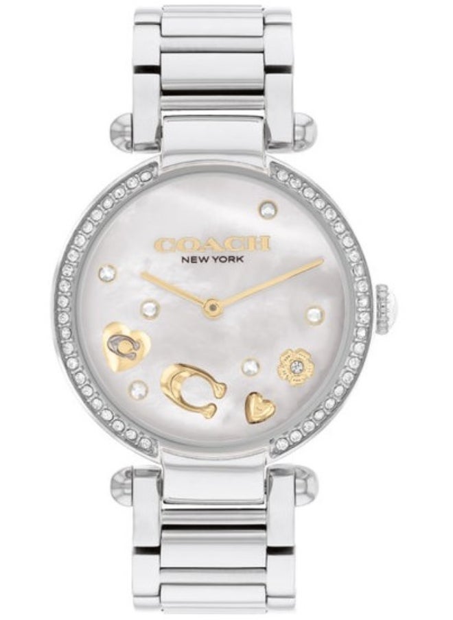 COACH Women's White Dial Analog Quartz Watch 34 mm -  14504264 