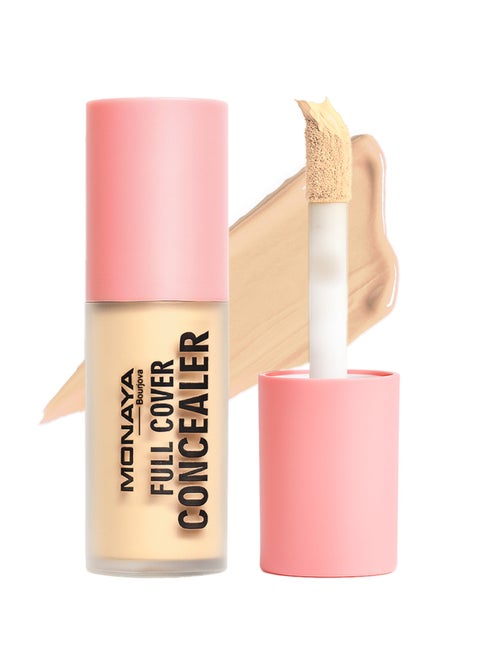 C002 Full Cover Concealer , Long-Lasting, Full Coverage, Cruelty-Free, Moisturizing Formula for All Skin Types– 3 ML Each