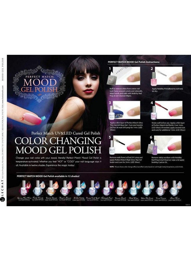 Lechat Perfect Match Gel Polish Rose Quartz (Mpmg48) 0.500 Ounce  - Image 4