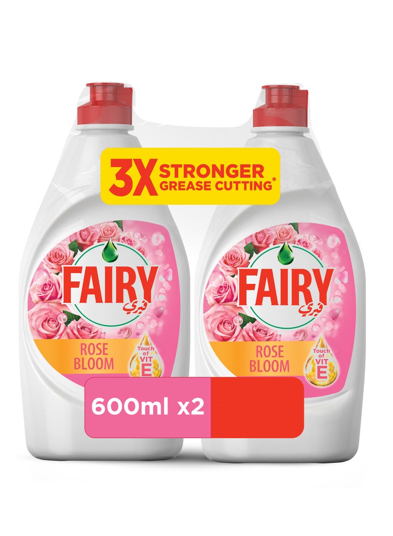 Fairy سائل غسيل الصحون بزهرة الورد - Image 1