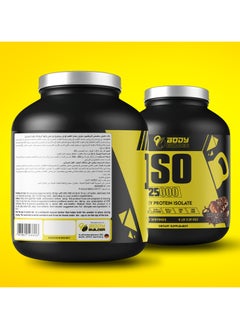 Body Builder Body Builder ISO 25000 - Chocolate Peanut - 4Lb - 88g Protein - Boost Muscle Growth and Recovery - Zero Fat, Zero Sugar, Zero Carbs - Premium Whey Protein Isolate  - Image 3