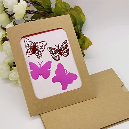 ABTOLS 4 pcs Metal 3D Butterfly Cutting Dies, 3D Butterflies Animal Die Cuts Embossing Stencils Template Molds for Card Making Paper Craft Scrapbooking and DIY Craft Album Paper Card Decor - Image 4