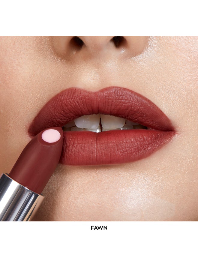 AVON Hydramatic Matte Lipstick With A Hydrating Hyaluronic Core Hydra Fawn - Image 3