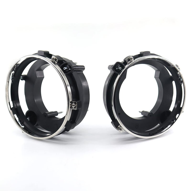 RJSPHH LH  RH Headlight Bulb Brackets Buckets For 19972006 Jeep Wrangler Part Number 110383 110384
