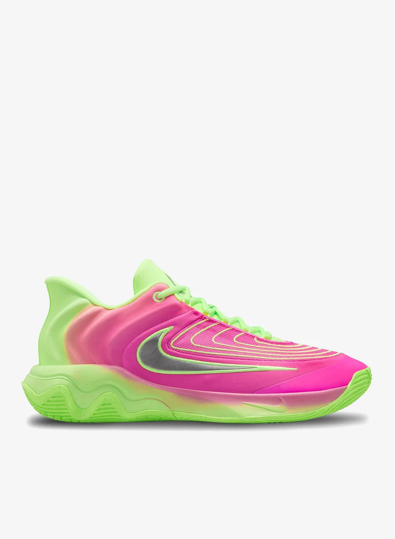 Nike Pink Men's Giannis Immortality Basketball Shoes for Men