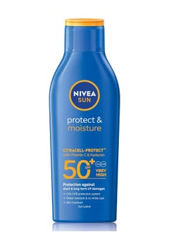 Nivea Protect And Moisture Sun Lotion With SPF 50+ 200ml 