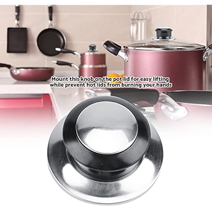 RIZGHWOY 5Pcs Pot Lids Knob Pan Lid Holding Handle Lifting Handle Universal Kitchen Cookware Replacement Knob For Various Cookware Heat Resistant Non Slip For Kitchen - Image 5