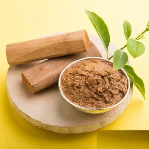 مسحوق قناع الوجه من غاور تريدنج كو بخشب الصندل 200 جرام يخفف من اسمرار البشرة والبقع الداكنة ويمنع ظهور حب الشباب مدعوم بشاندان - Image 3