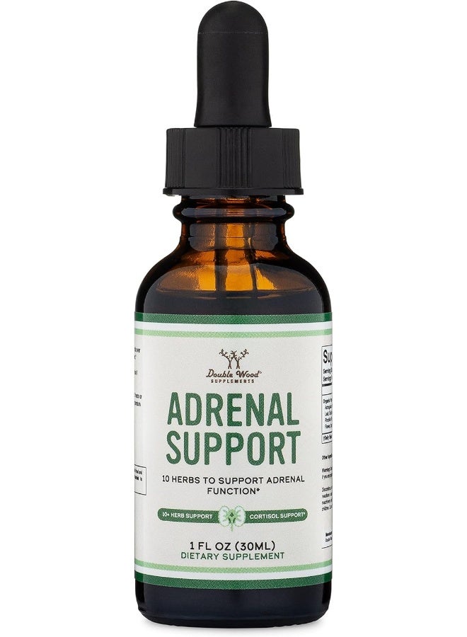 مكملات دعم الغدة الكظرية قطرات سائلة 10 مواد عضوية متكيفة لإجهاد الغدة الكظرية - Image 5