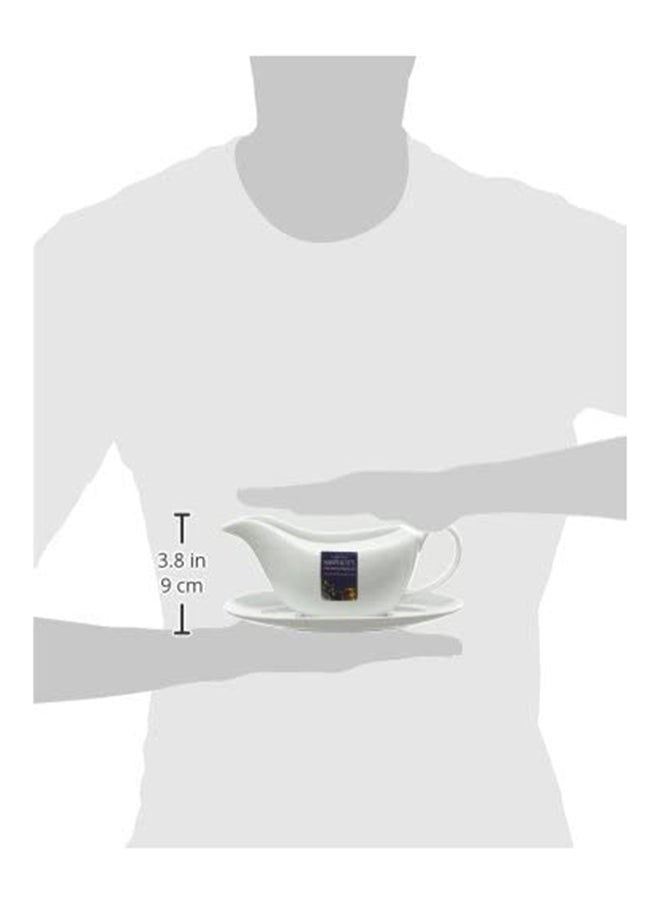 AKDC Sauce Boat - White 425Cc  - Image 2