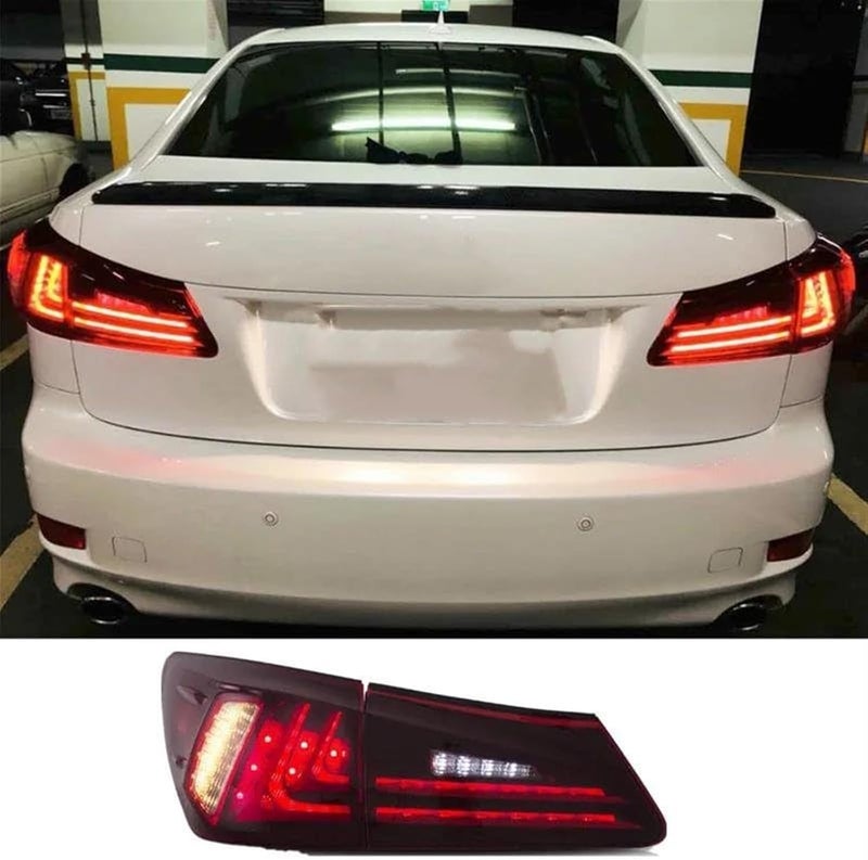 Wivplex Black Smoked Tail Lights for Lexus IS250/IS350 - Image 5