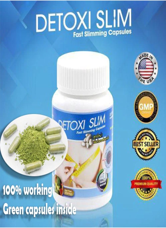 Detox Herbs - Detoxi Slim Fast Slimming Capsules - Image 1