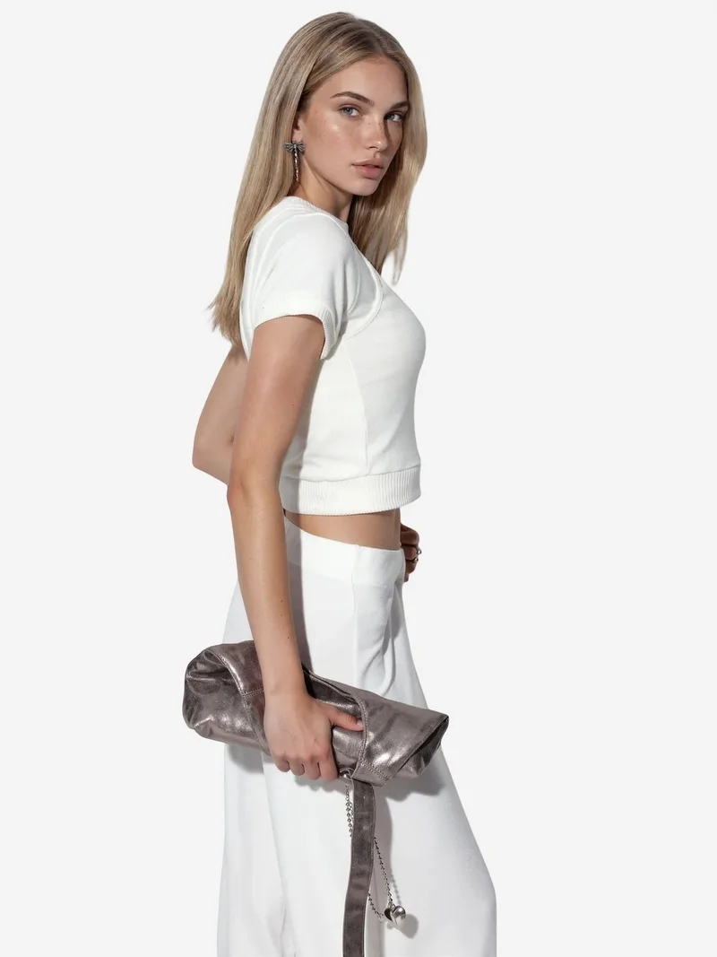 Busem BUSEM Women's Ribbed Crop Top