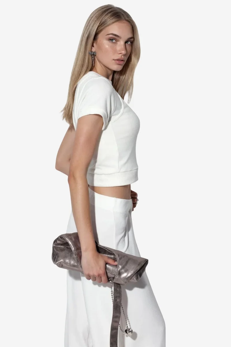 Busem BUSEM Women's Ribbed Crop Top