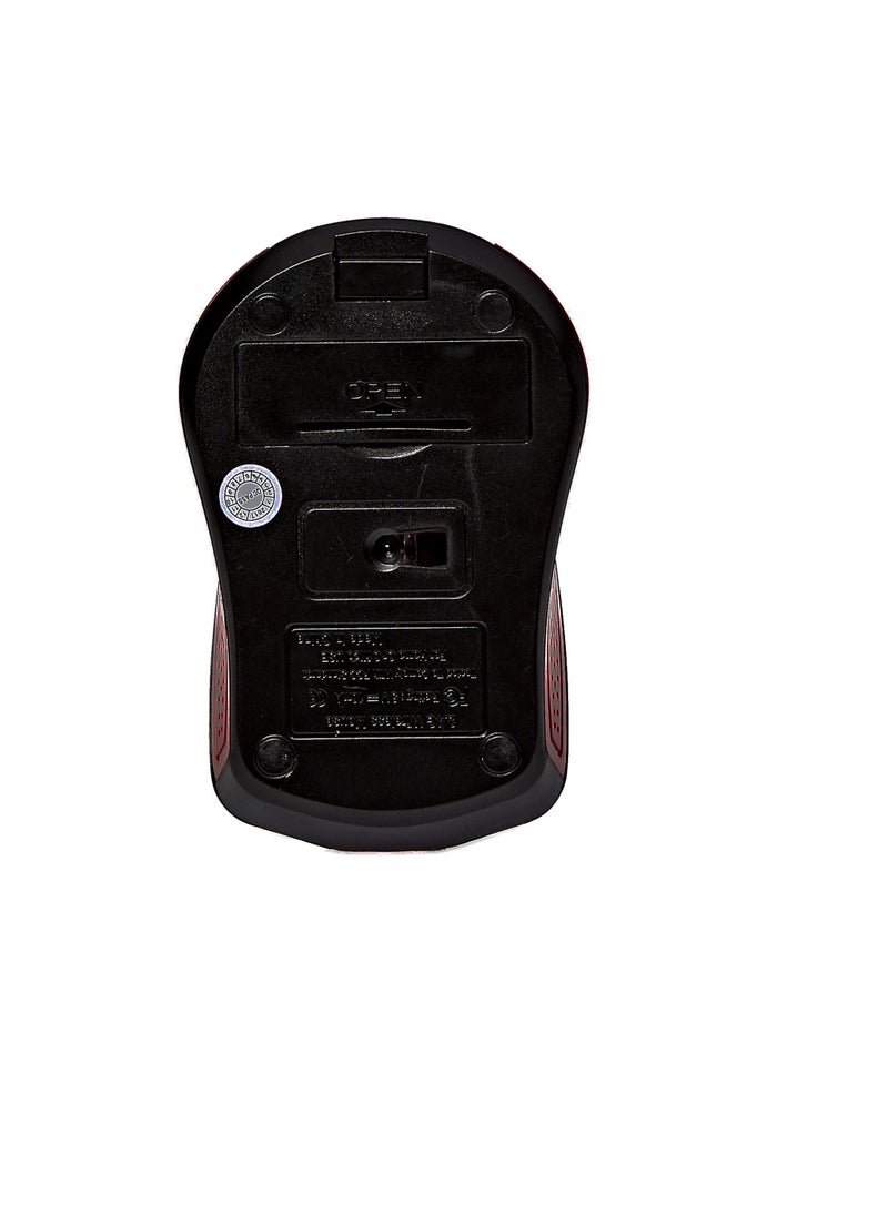 Enet Enet G211-55 Wireless Optical Mouse - Red  - Image 2