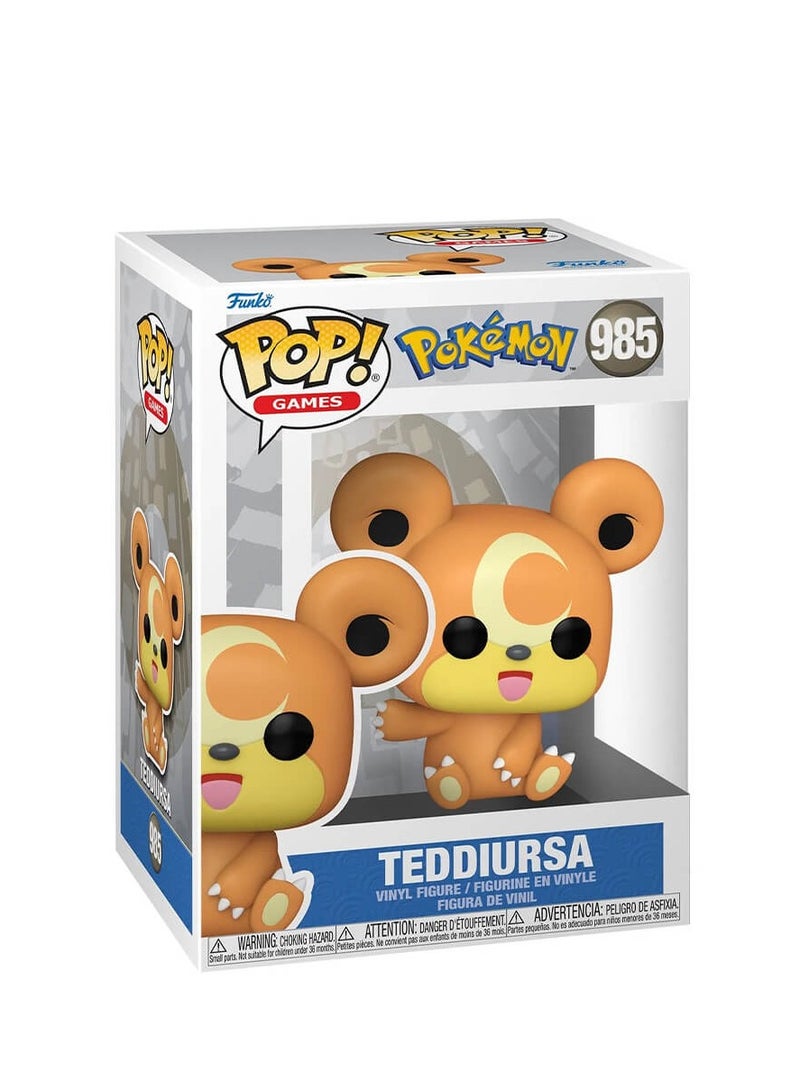Funko Pop! Games: Nintendo - Pokemon - Teddiursa - Image 2