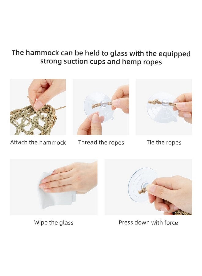 Niteangel Bearded Dragon Hammock Reptile Lounger for Chameleon, Lizards, Gecko, Snakes, Lguana Reptiles, Geckos (Triangle 17'' x 12.5'') - Image 3