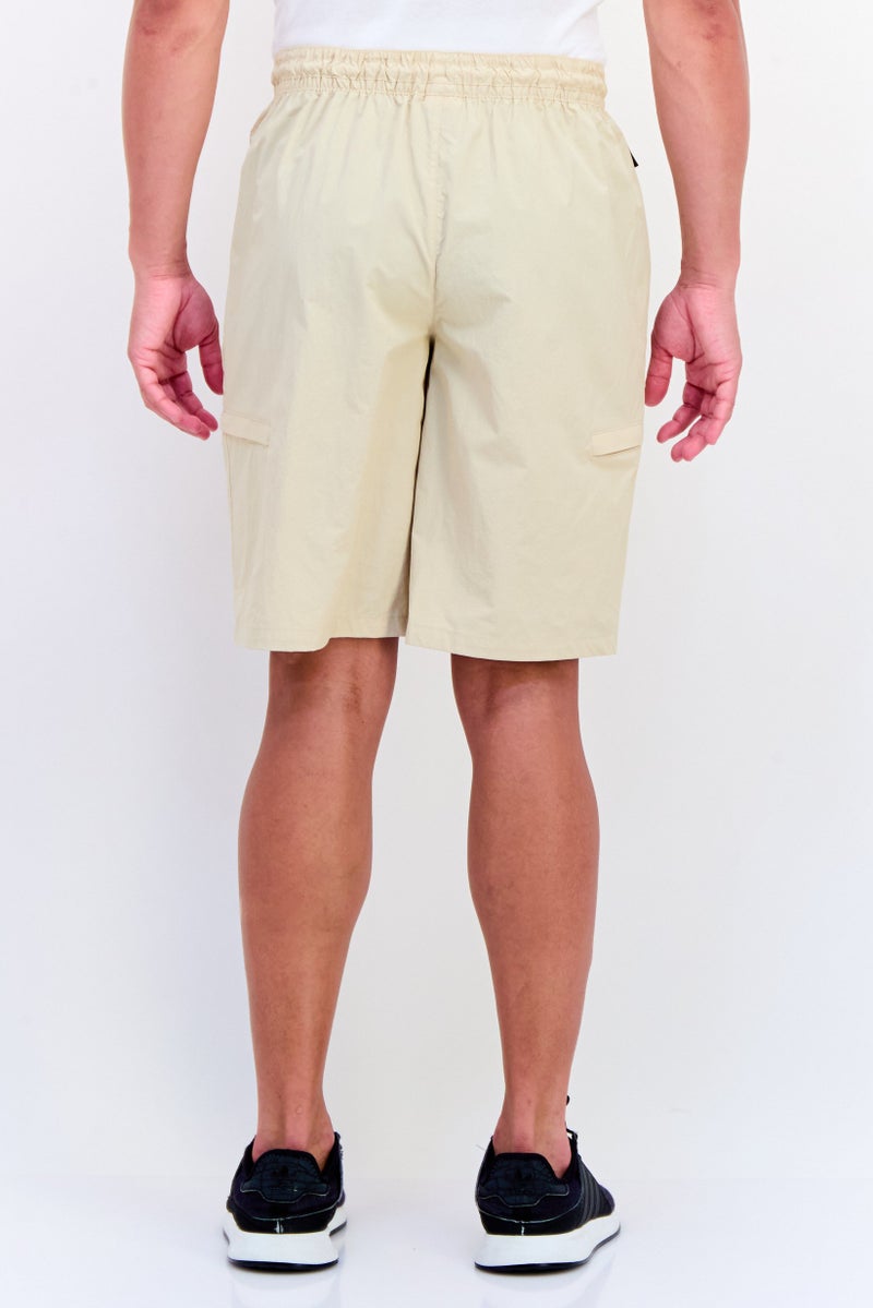 PUMA شورتات رياضية خارجية للرجال من بومة، بيج - Image 3