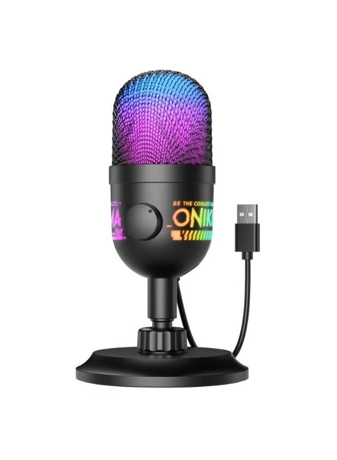 ONIKUMA M930 USB Condenser Microphone – Compact & High-Quality Sound - Image 1