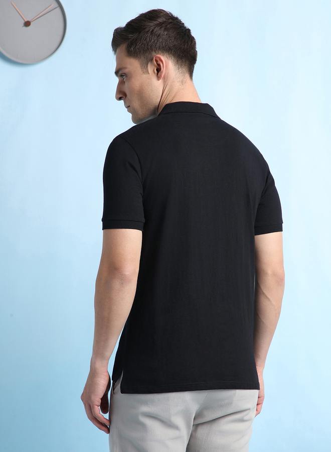 Dennis Lingo Men's Meteorite Single Jersey Solid Pattern Regular Fit T-Shirt  - Image 5