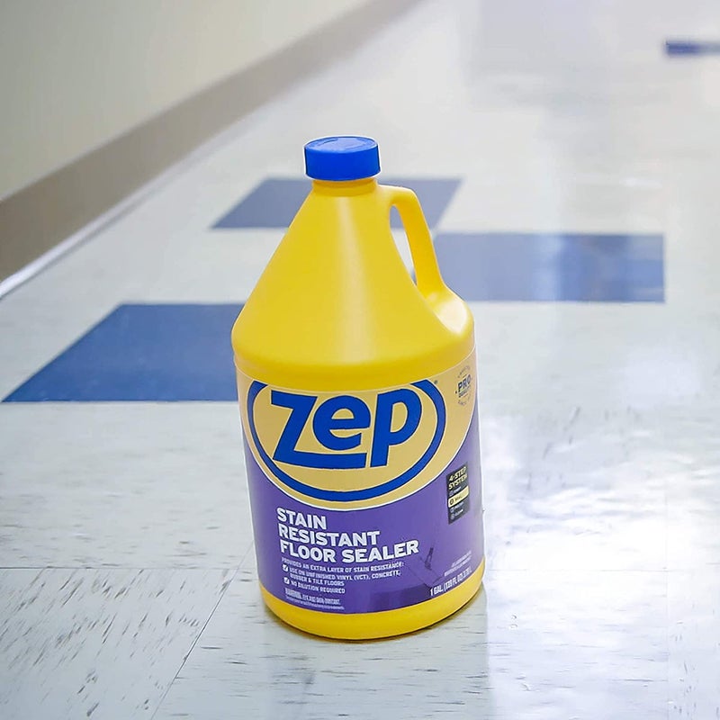 Zep Stain Resistant Floor Sealer  1 Gallon  ZUFSLR128  Durable Long Lasting Seal Pack of 2 - Image 3