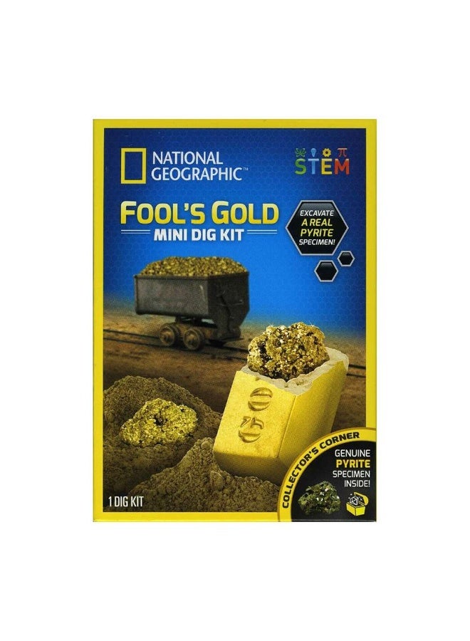 NATIONAL GEOGRAPHIC طقم حفر الذهب المزيف المصغر - Image 3