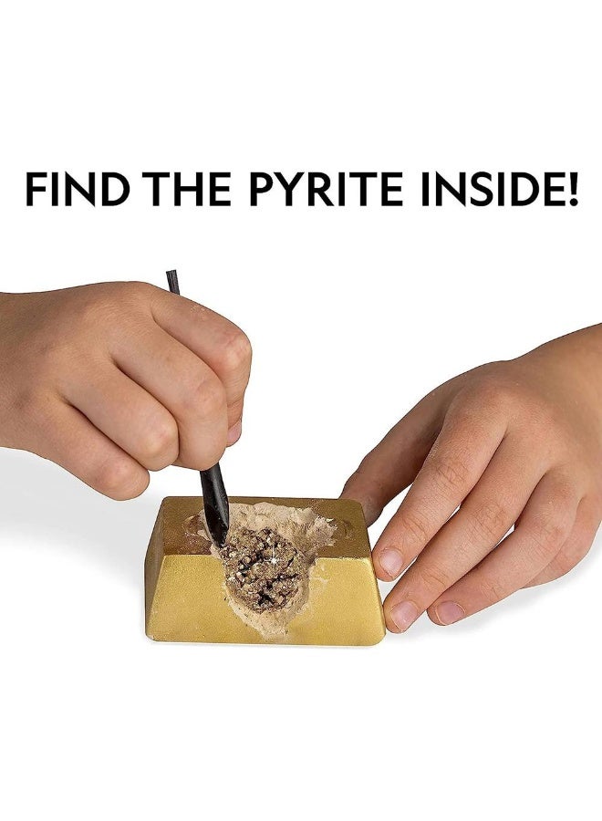 NATIONAL GEOGRAPHIC طقم حفر الذهب المزيف المصغر - Image 2