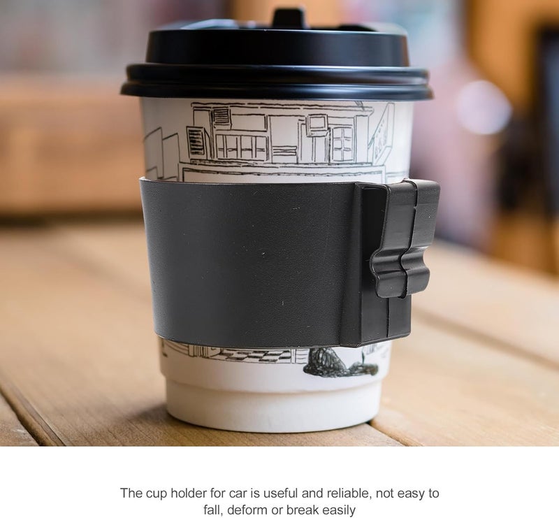 Portable Plastic Car Cup Holder Water Bottle Stand 1pcs Auto Drink Holder for Vehicle Interior, Suitable for Travel and Daily Use - Image 3