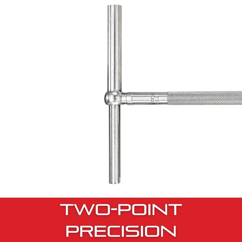 Starrett Telescoping Gage with One Arm - Ideal for Determining True Size of Holes, Slots and Recesses - 2-1/8" - 3-1/2" Range, 2-3/8" Handle Length - 229D - Image 3