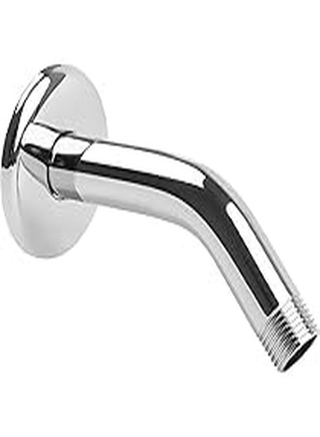 H2 PLUS H2plus® Chrome Plated Stainless Steel Shower arm with Wall Flange. (J BEND ARM, 9 INCH) - Image 1