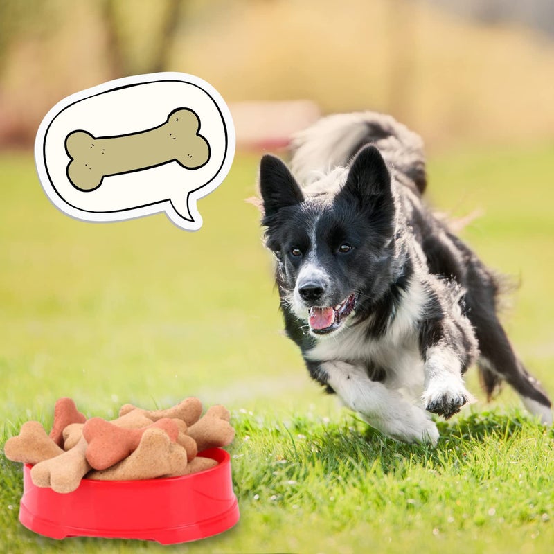 KAISHANE 6 PCS Dog Paw&Bone Cookie Cutter Set  Stainless Steel Biscuit Cutters for DIY Baking Fondant Cake Molds Dog Treats  Bones 3 Size-2.6/2/1.6IN  Paw 3 Sizes-3.2/2.4/1.6IN - Image 4