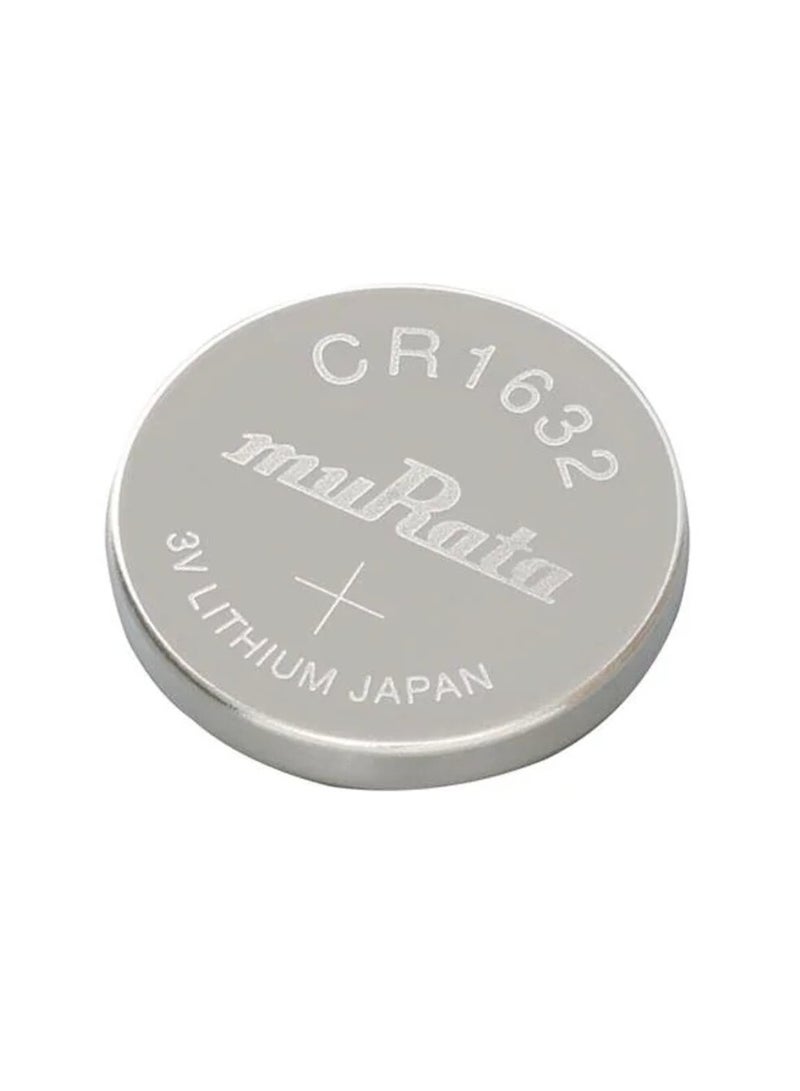 muRATA 5-Pieces Murata CR1632 Lithium 3V (muRata) Japan Batteries - Image 2