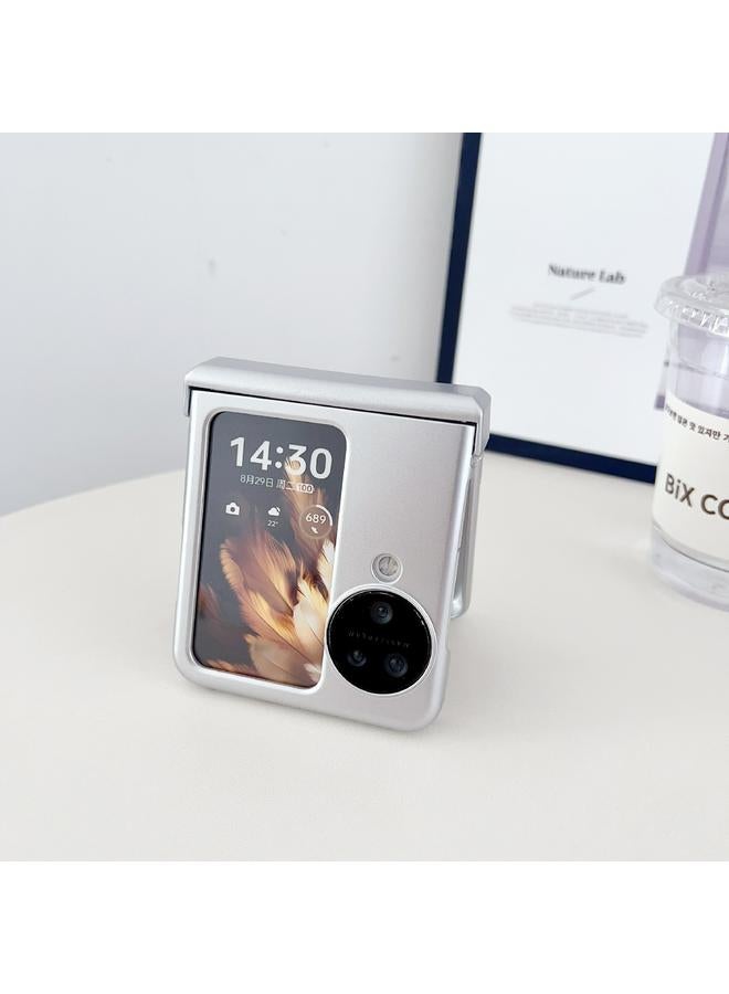 اس-توب جراب لهاتف OPPO Find N3 Flip، مصنوع من مادة البولي كربونات المطلية باللؤلؤ، ومقاوم للصدمات بثلاث مراحل - Image 3