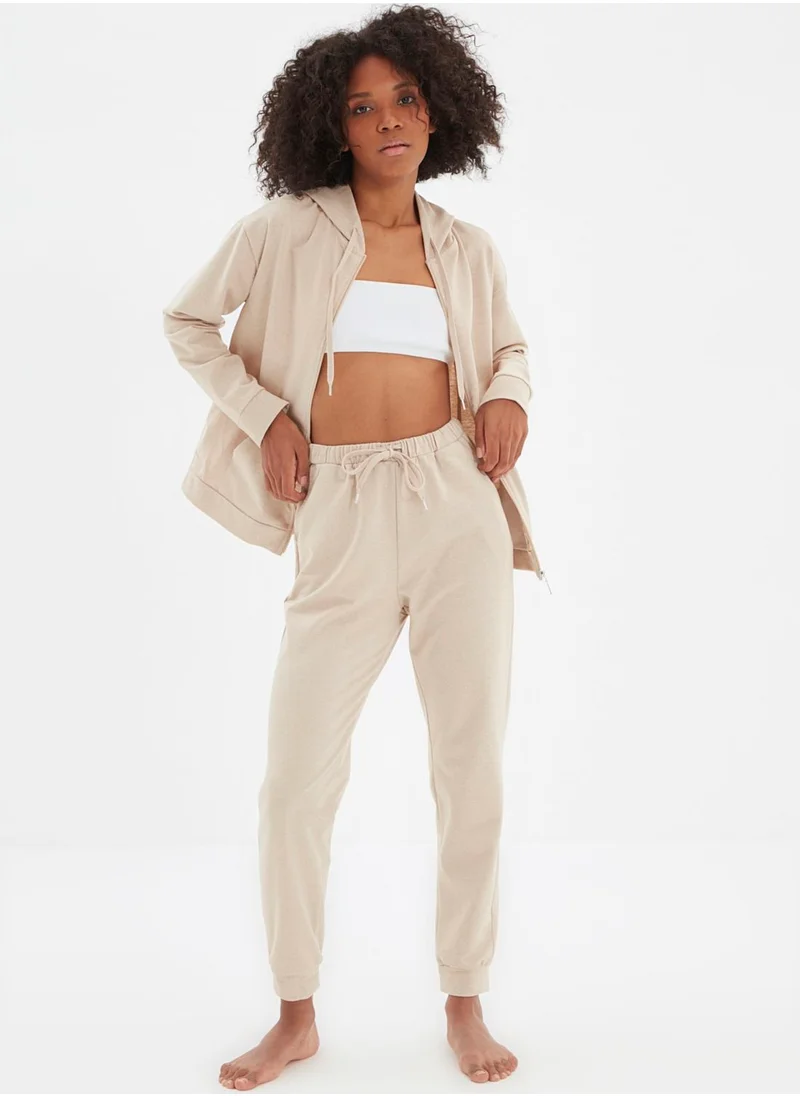 trendyol Pocket Detail Hoodie & Pyjama Set