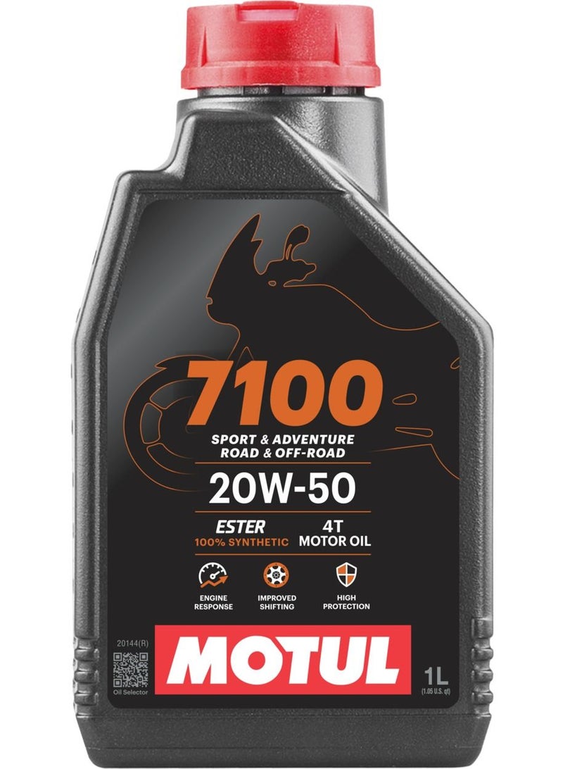 MOTUL 7100 20W-50 4T - 1L