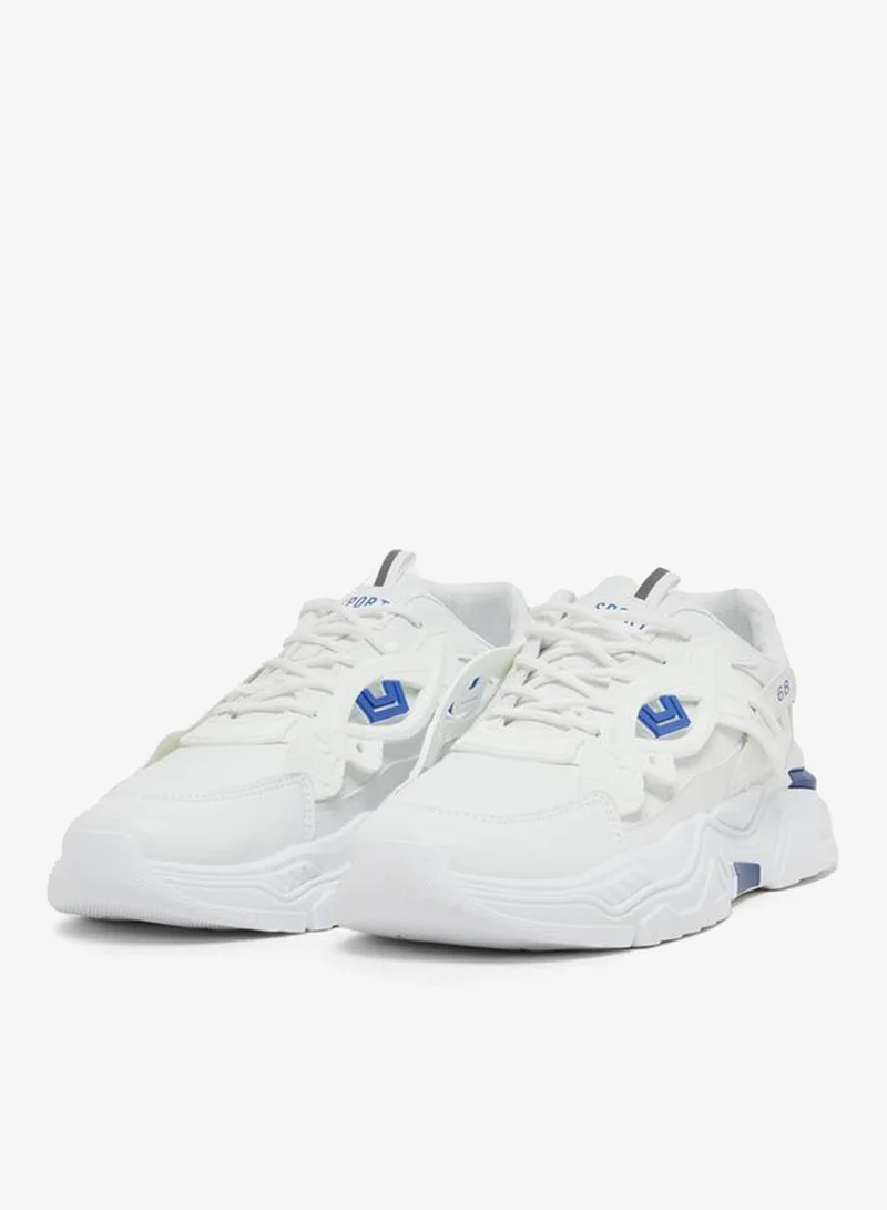 Styli Active Chunky Sole Lace Up Breathable Sneakers