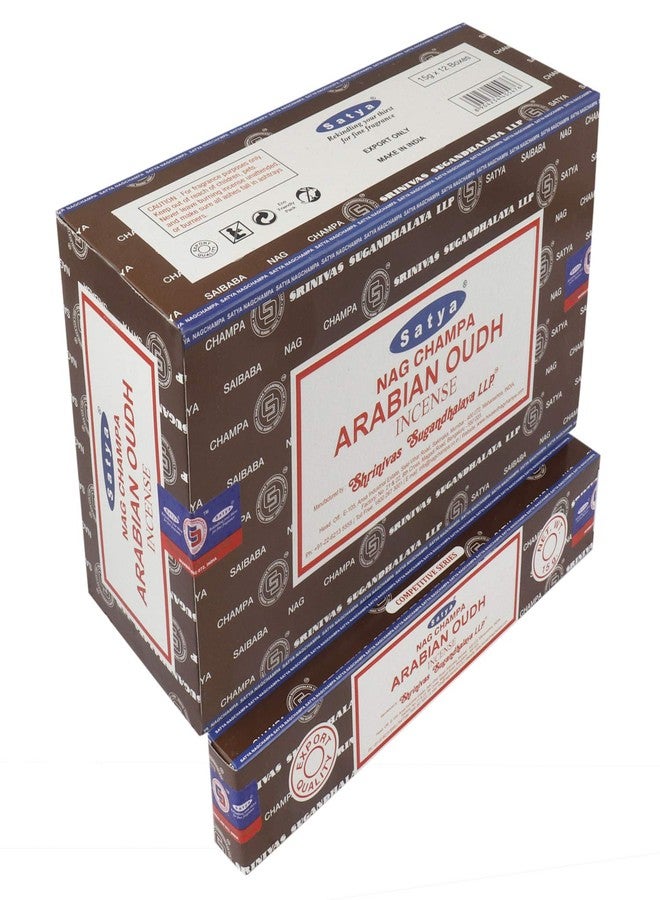 Satya B/12 Satya Arabian Oudh Incense (12/50) - Image 1