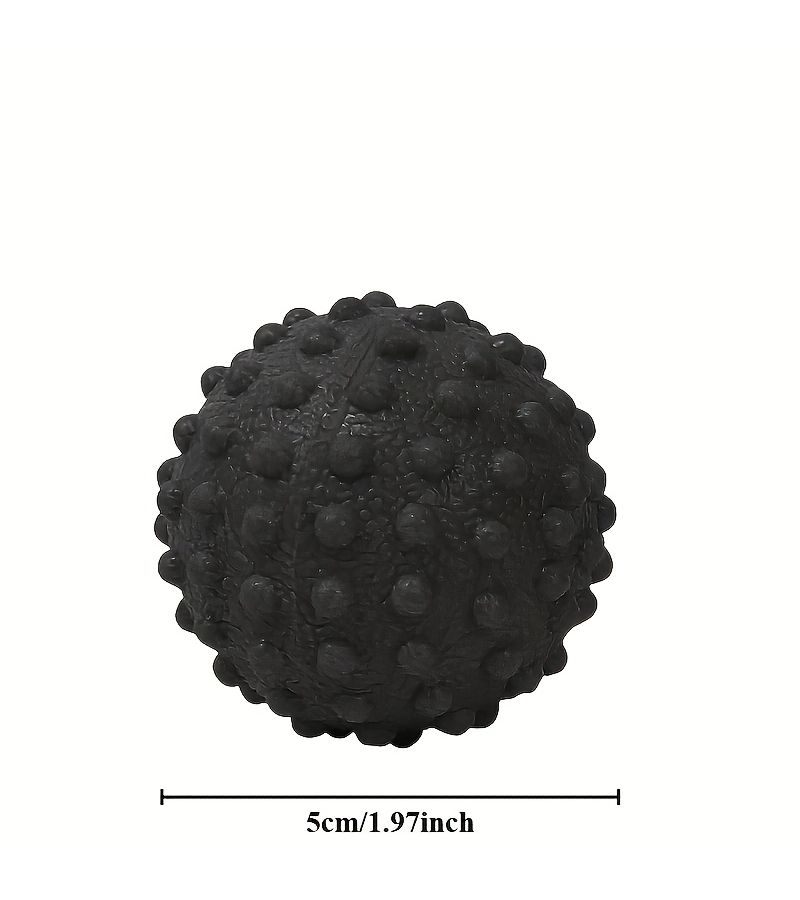 4 Pack Massage Balls with Nodules for Fascia Release Yoga Back Foot Home Gym - Image 3
