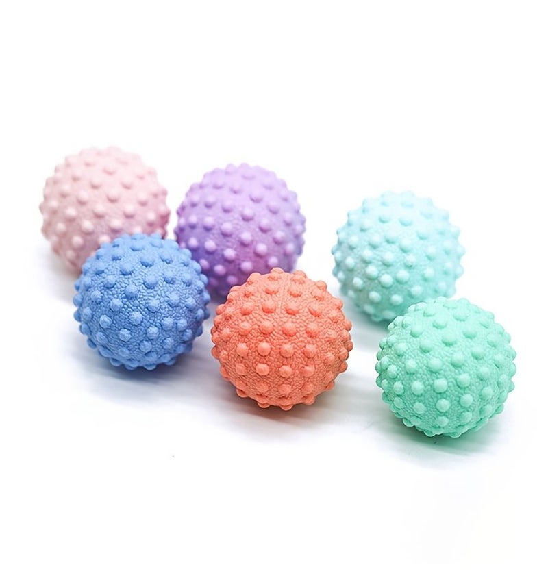 4 Pack Massage Balls with Nodules for Fascia Release Yoga Back Foot Home Gym - Image 5