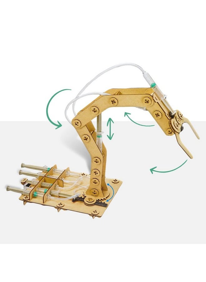 Toysbox - Toysbox H2O Robotic Arm | DIY Fun with Learn Construction Based Activity Game for Kids 8+ (Hydraulic STEM) - Image 1
