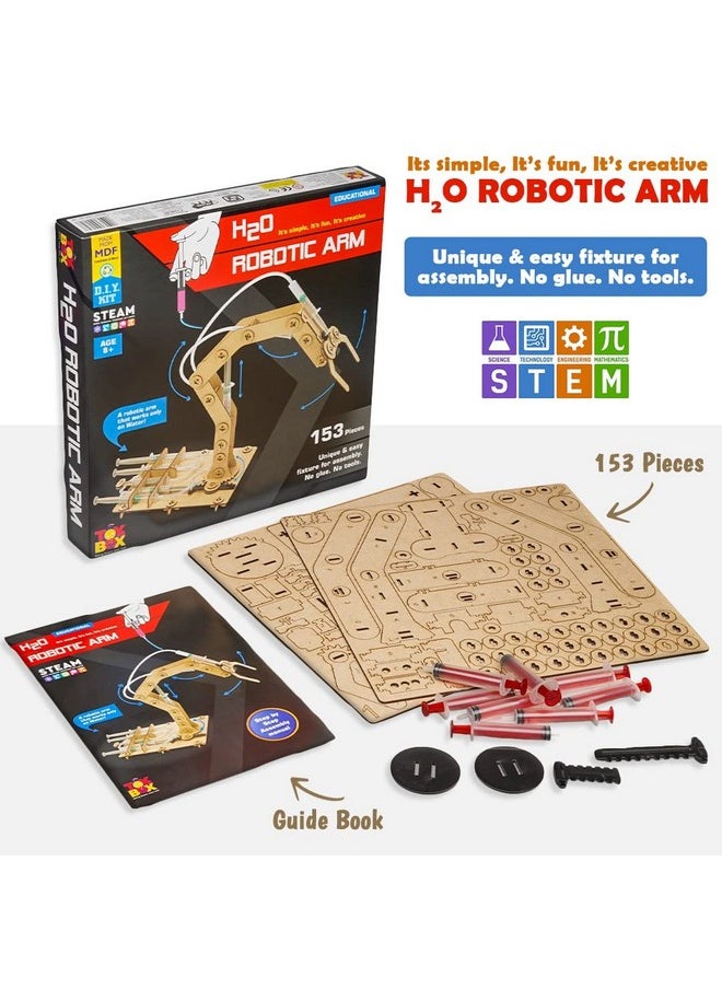 Toysbox - Toysbox H2O Robotic Arm | DIY Fun with Learn Construction Based Activity Game for Kids 8+ (Hydraulic STEM) - Image 1