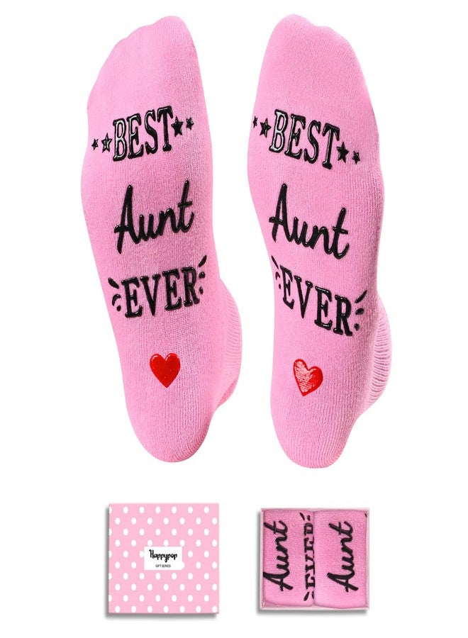 Happy Pop HAPPYPOP Cool Aunt Gifts - Best Gifts for Aunt, Mothers Day Socks for Auntie, Presents for Auntie - Image 1