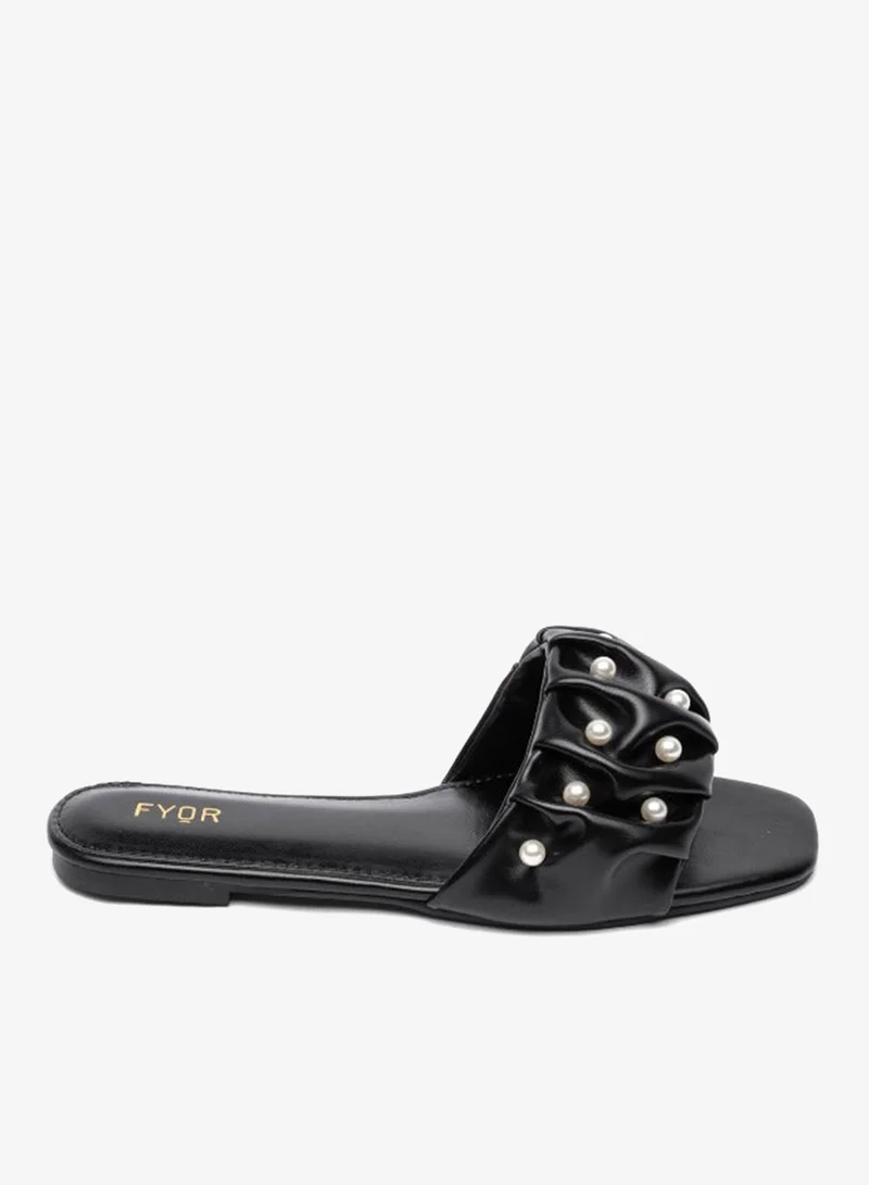 FYOR Ruched Slide Sandal MY 204