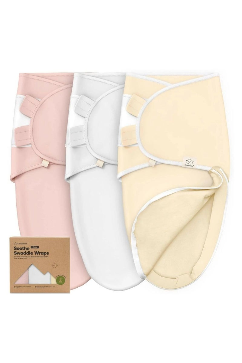 KeaBabies عبوة 3 قطع من أغطية السرير زيبى سوذ (دافوديل) - Image 1
