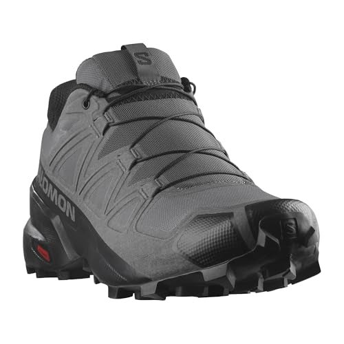 Salomon Men’s Speedcross Trail Running Shoes - Magnet/Black/Magnet - 8 - Image 5