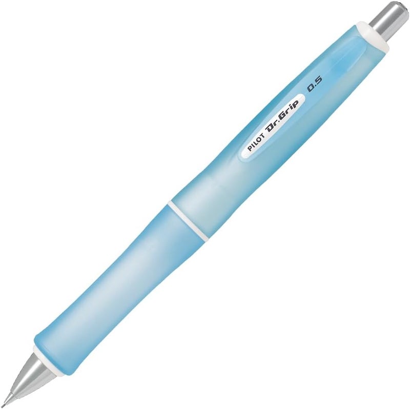 PILOT Dr. Grip G-Spec Frost Color Shaker Mechanical Pencil - 0.5 mm, Frost Soft Blue Body (HDGS-60R-RSL) - Image 1